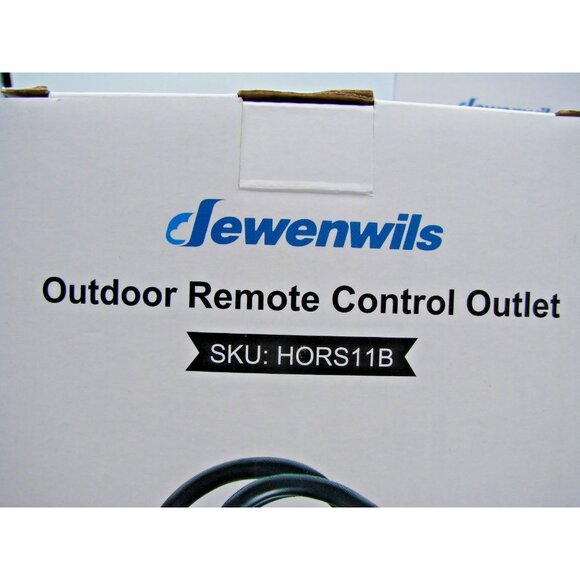 NEW Lot 2 DEWENWILS Outdoor Remote Control Outlets Plug In Lights Holiday Safety - Picture 5 of 9